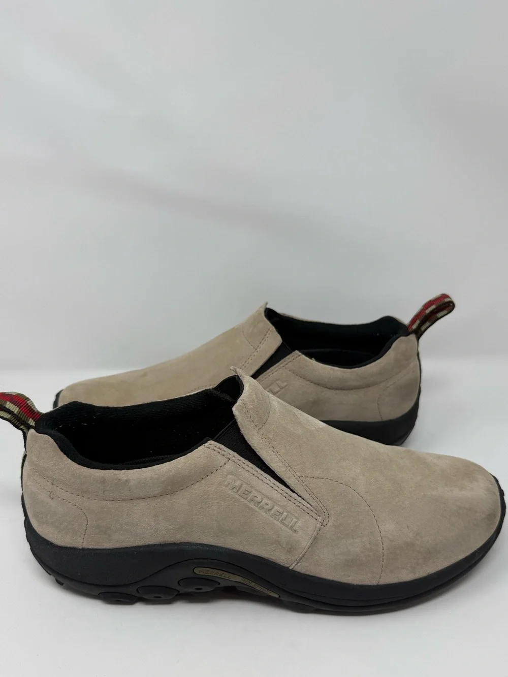 Merrell Men's Slip-On Suede Shoes in Taupe
